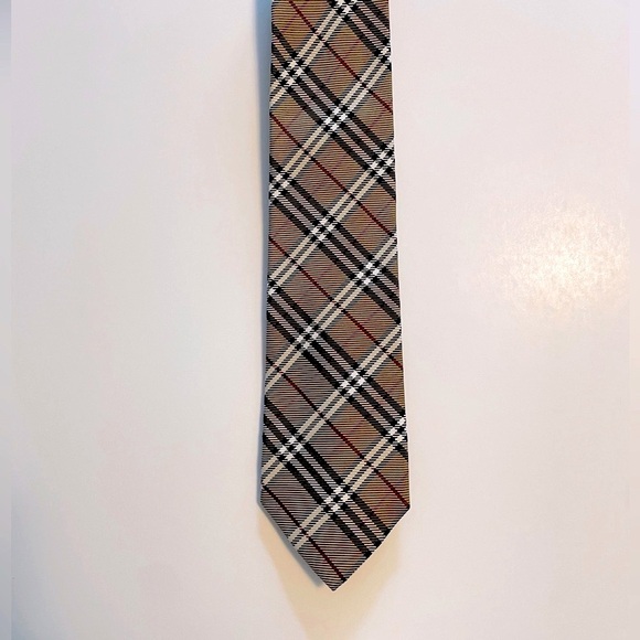 Burberry London Vintage Check Silk Tie - Picture 1 of 3